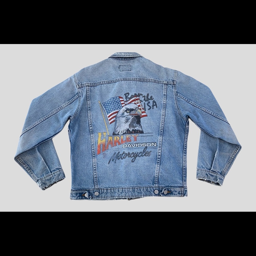 Vintage Harley-Davidson Denim Jacket